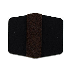 Wrap-Around 1-7/8 x 2-3/8 in. Floor Savers (100) - Grey ET-WRAPGYSM-B