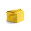Rubbermaid Commercial 16 x 16 in. Microfiber Light Duty Cloth - Yellow RCP1820584