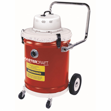 Mastercraft 15 Gallon Cold Rolled Steel Wet/Dry Vacuum 94 CFM 84 in. Waterlift MC-311634