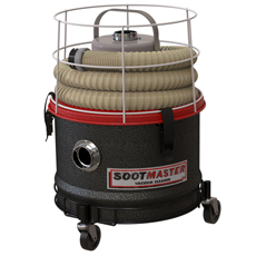 Mastercraft Sootmaster Vacuum Cleaner 94 CFM Cold Rolled Steel 0.5 Bushel Capacity MC-343978