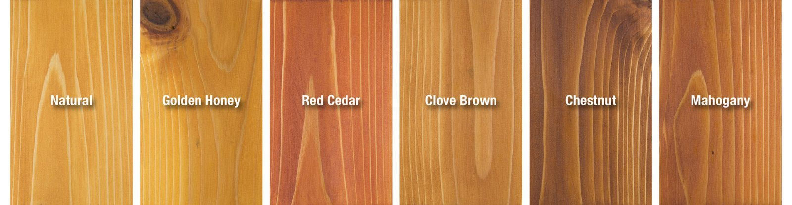 One TIME Wood Protector Colors on Smooth Cedar
